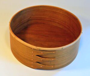 Keith Shorrock - Crown Box in Cherry with Ash Rim (23 x 8cm): £65